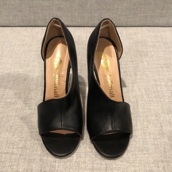 Jolimall Black Heels - Picture 2 of 8